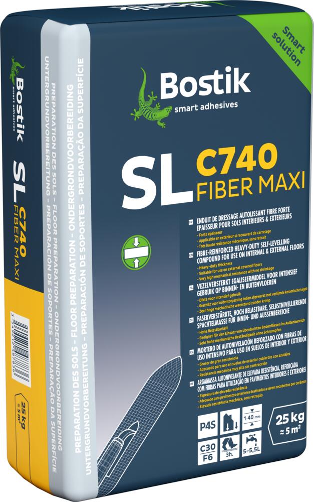 Ragréage sol SL C740 Fiber Maxi 